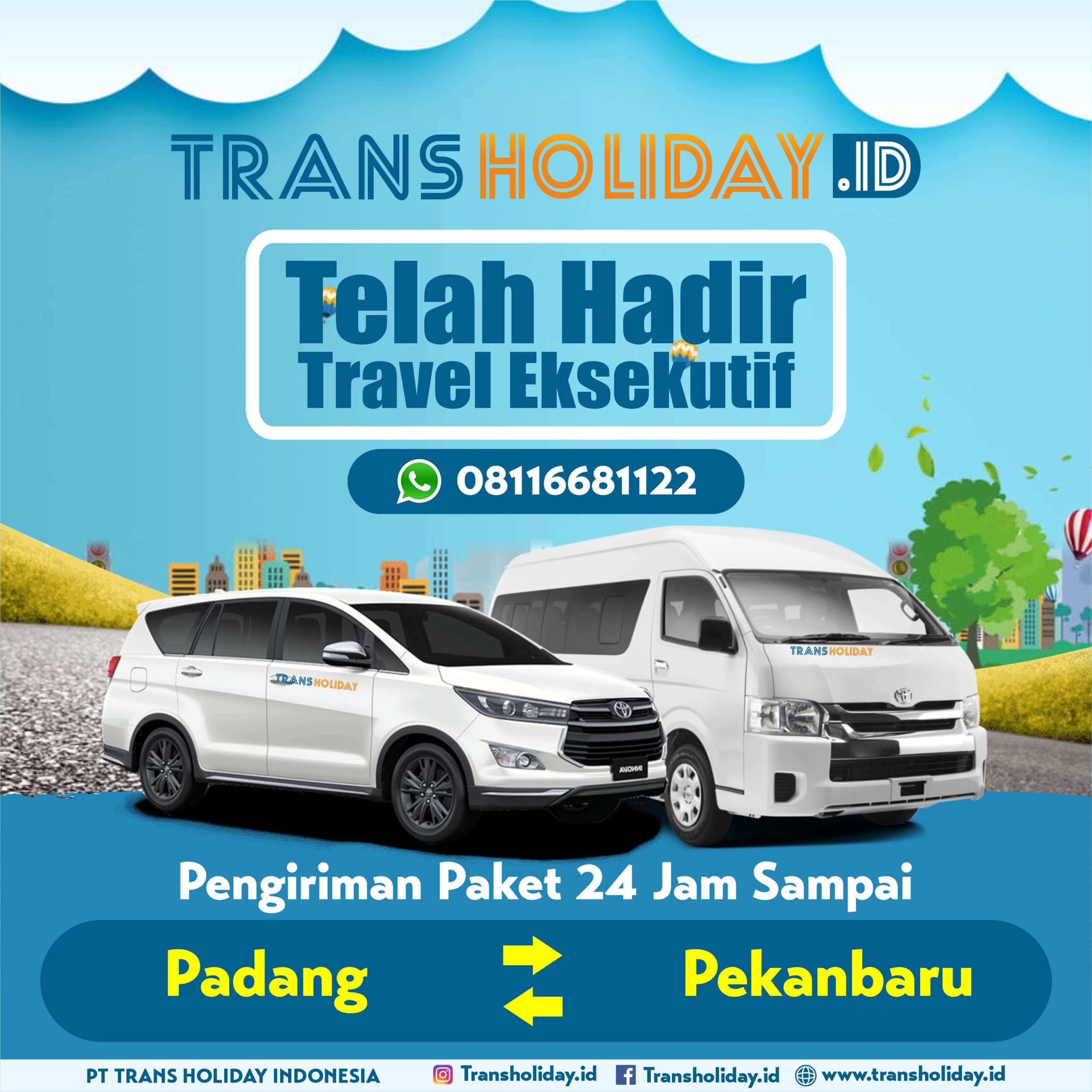 no. travel pekanbaru padang